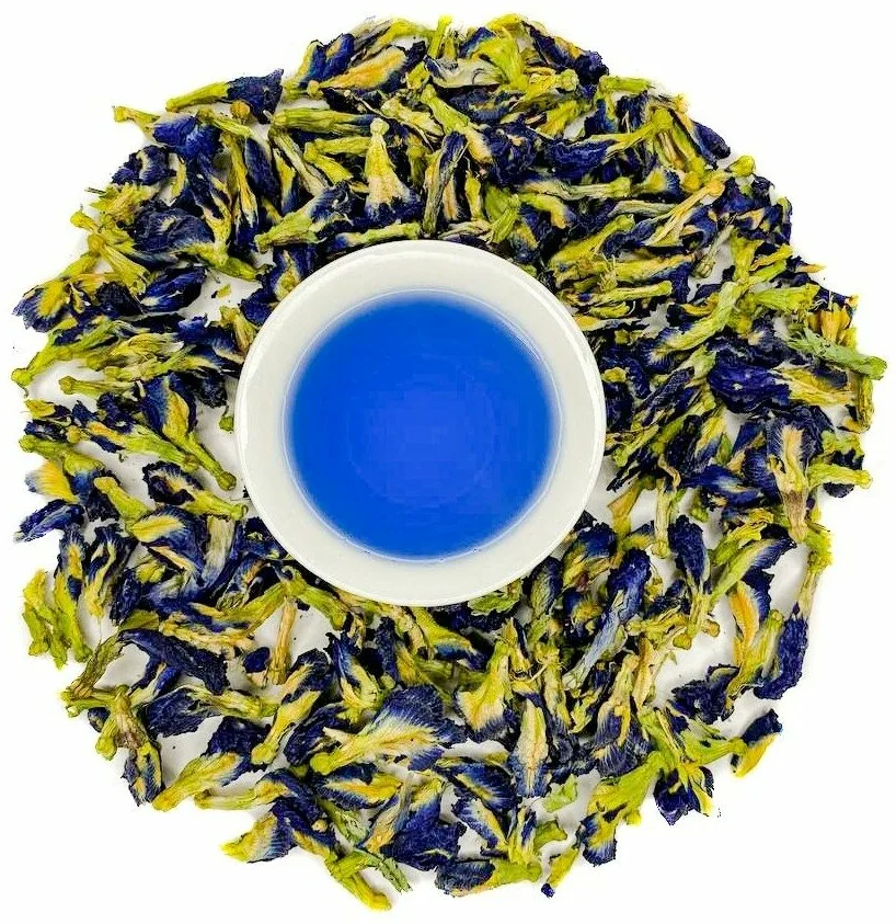 Тайский синий чай купить. Тайский чай Анчан. Анчан тайский синий. Синий чай Анчан из Тайланда. Синий тайский чай Анчан вкус.