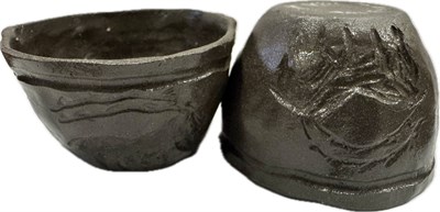 Пиала handmade by Tigris and Euphrates Коричневая глина с козликом 990269