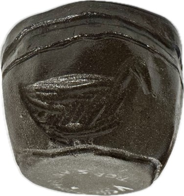 Пиала handmade by Tigris and Euphrates Коричневая глина с уточкой 990364